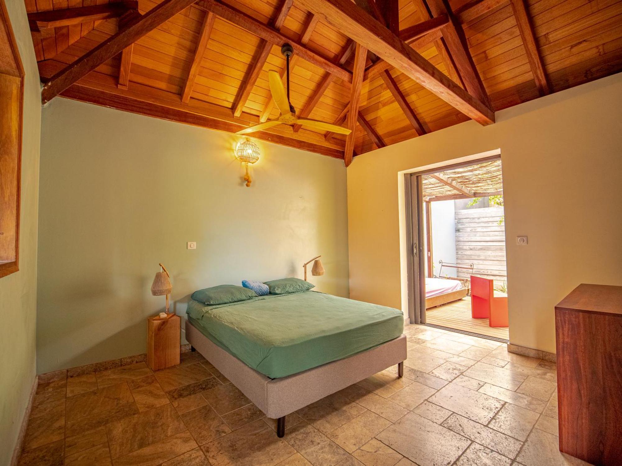 La Kaz Veloutier - Villa 4 Chambres Avec Piscine La Saline Le Bains Eksteriør bilde