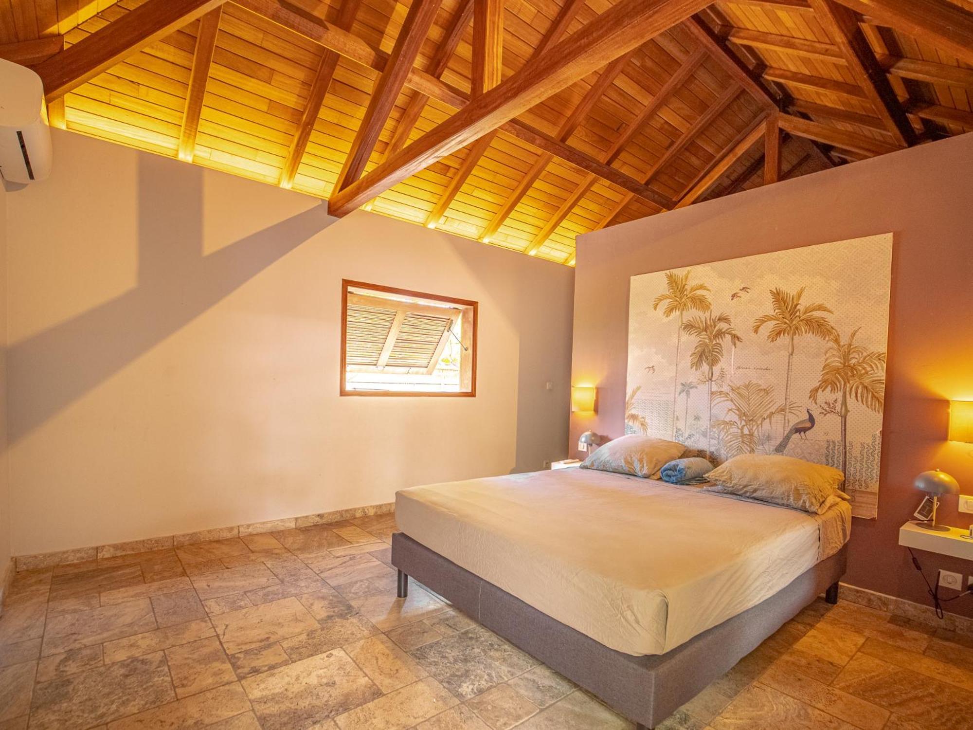 La Kaz Veloutier - Villa 4 Chambres Avec Piscine La Saline Le Bains Eksteriør bilde